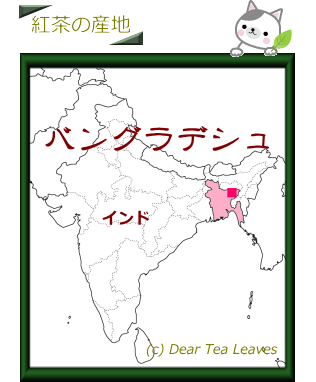 地図バングラデシュ