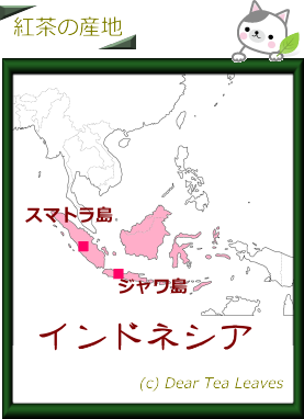 地図インドネシア