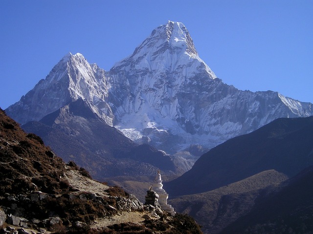 ネパール　ヒマラヤ山脈