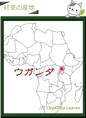 地図ウガンダ